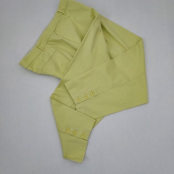 Talbots Yellow Cropped Pants - Picture 5 of 9